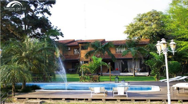 Terrazas Del Sol Apart-Hotel Lambare エクステリア 写真
